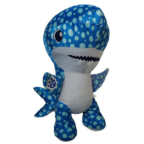 Build‎ A Bear Workshop BABW Shark Week Whale Shark Plush Stuffed Toy 2019 - Picture 1 of 8